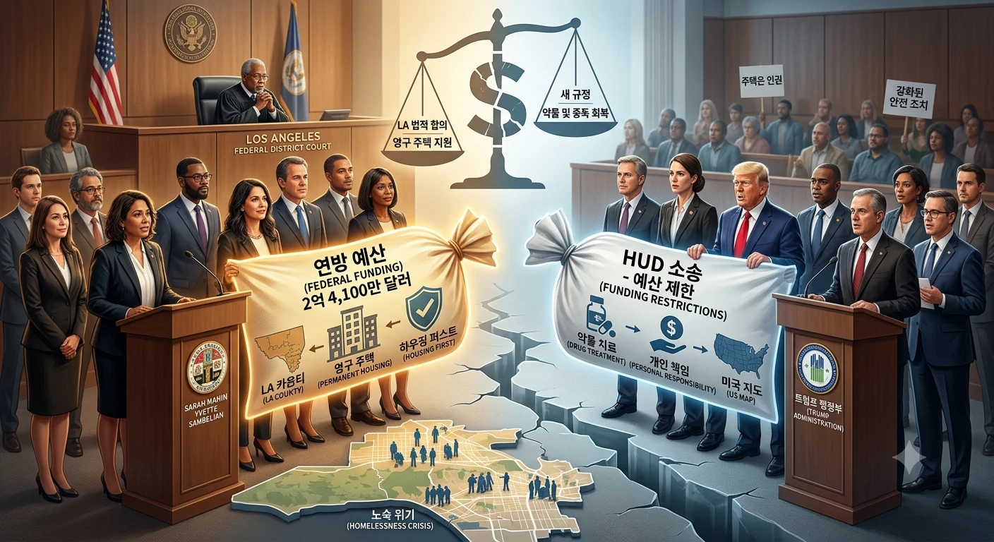 LA 노숙인 예산 소송, 2억 4천만달러 규모
