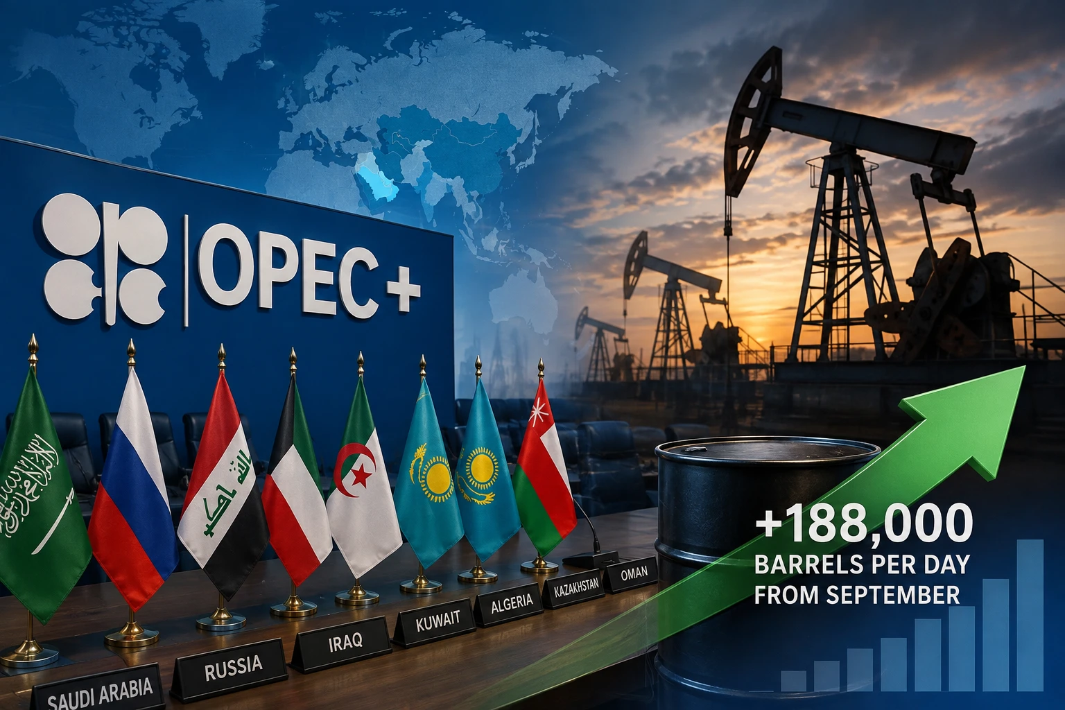 OPEC+ 원유 증산하기로 합의