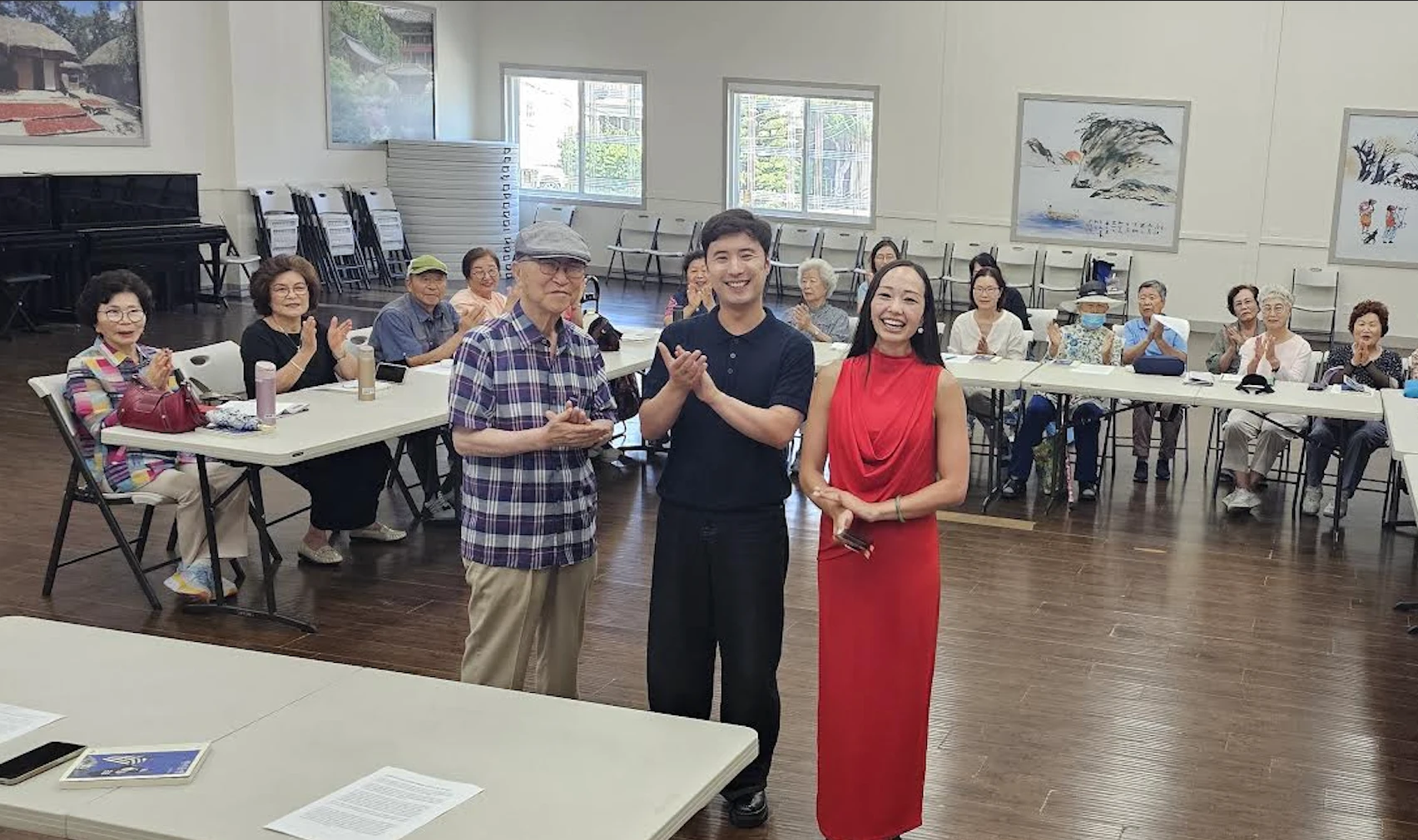 영국서 찾아온 귀한 손님 'LA한인타운 시니어 커뮤니티 센터 방문'