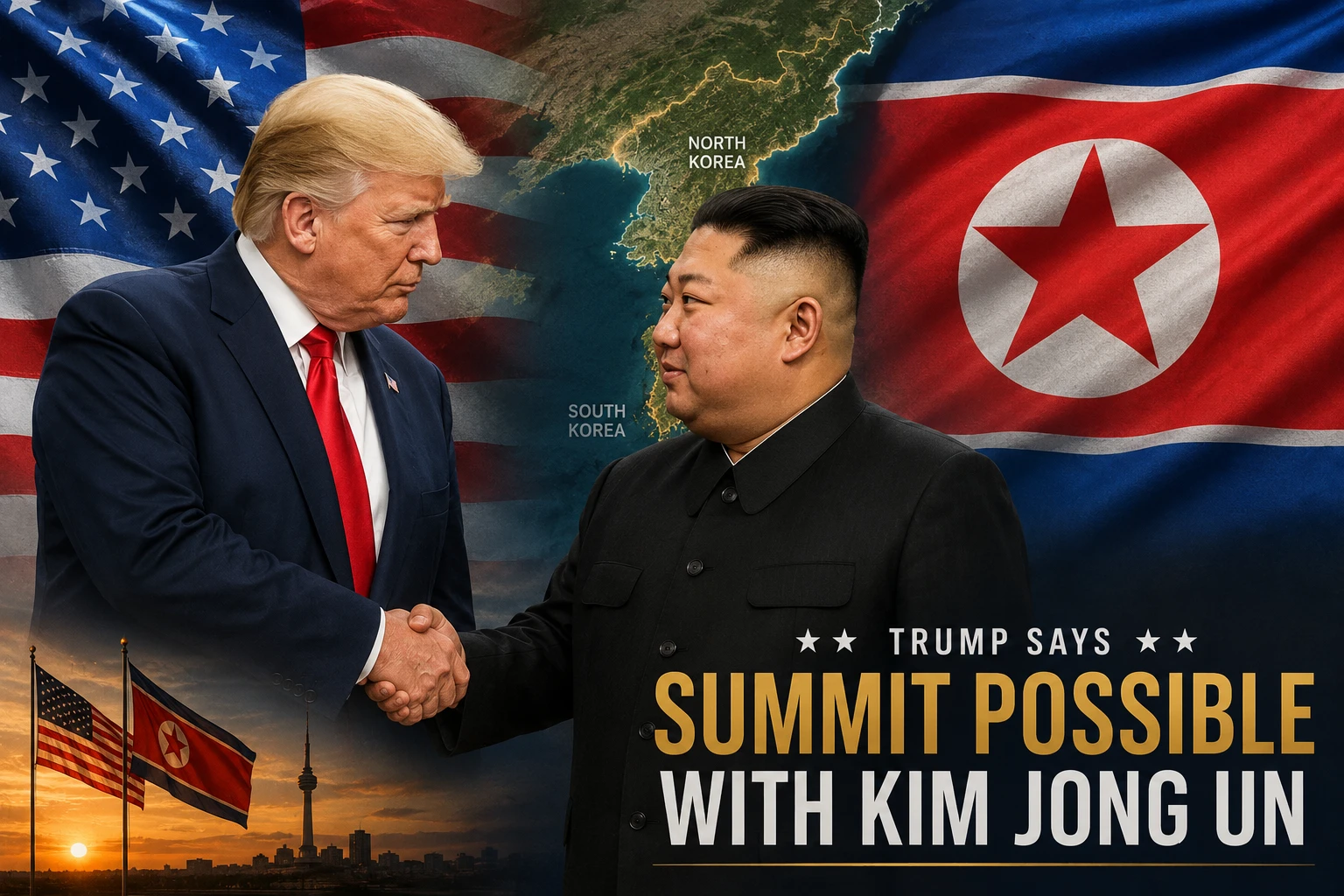 트럼프, 김정은과 재접촉 모색.. 한국은 소외
