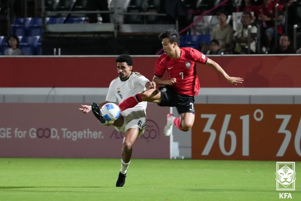 한국 U-23 축구, 사우디 2-0 꺾고 D조 1위로 8강
