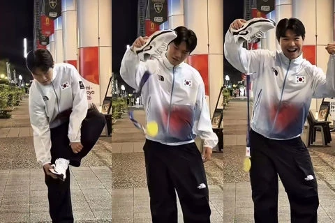 최우진, 금메달 영상 논란에 “국군 비하 의도 전혀 없었다”