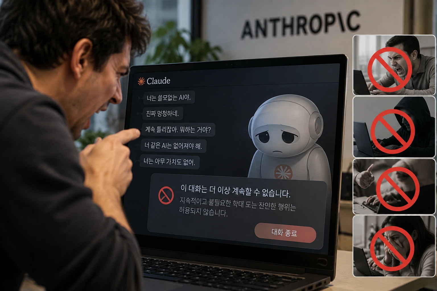 앤트로픽, 일부 클로드 가입자 '사용금지' 조치
