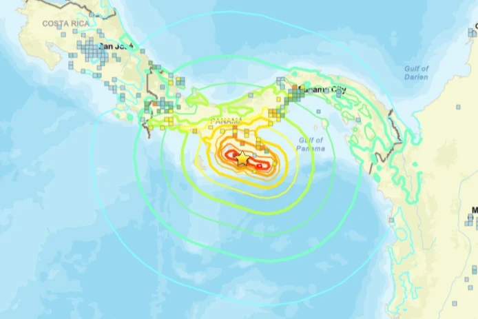 파나마 규모 7.7 강진 뒤 6.6 지진, 건물 붕괴·정전 잇따라