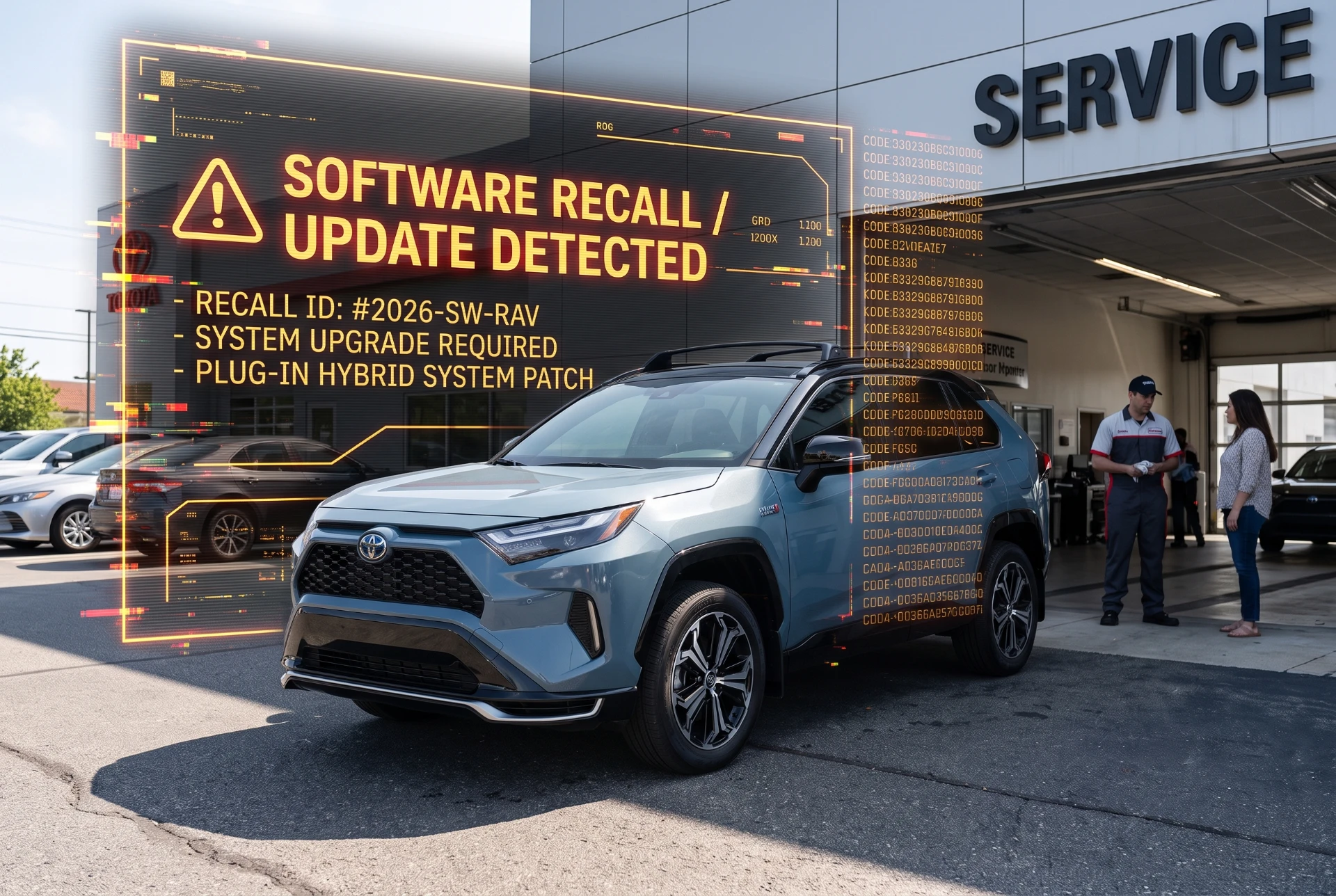 토요타 RAV4 플러그인 하이브리드 31,000대 리콜