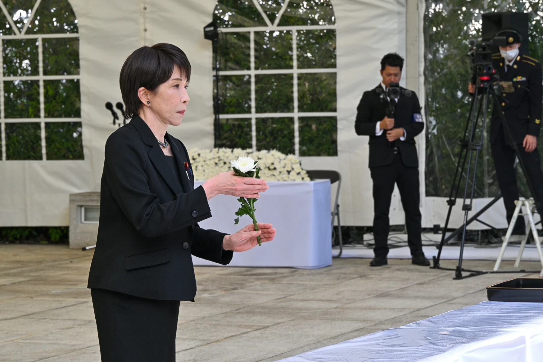 다카이치, 야스쿠니에 공물 봉납에 한국 정부 유감 표명