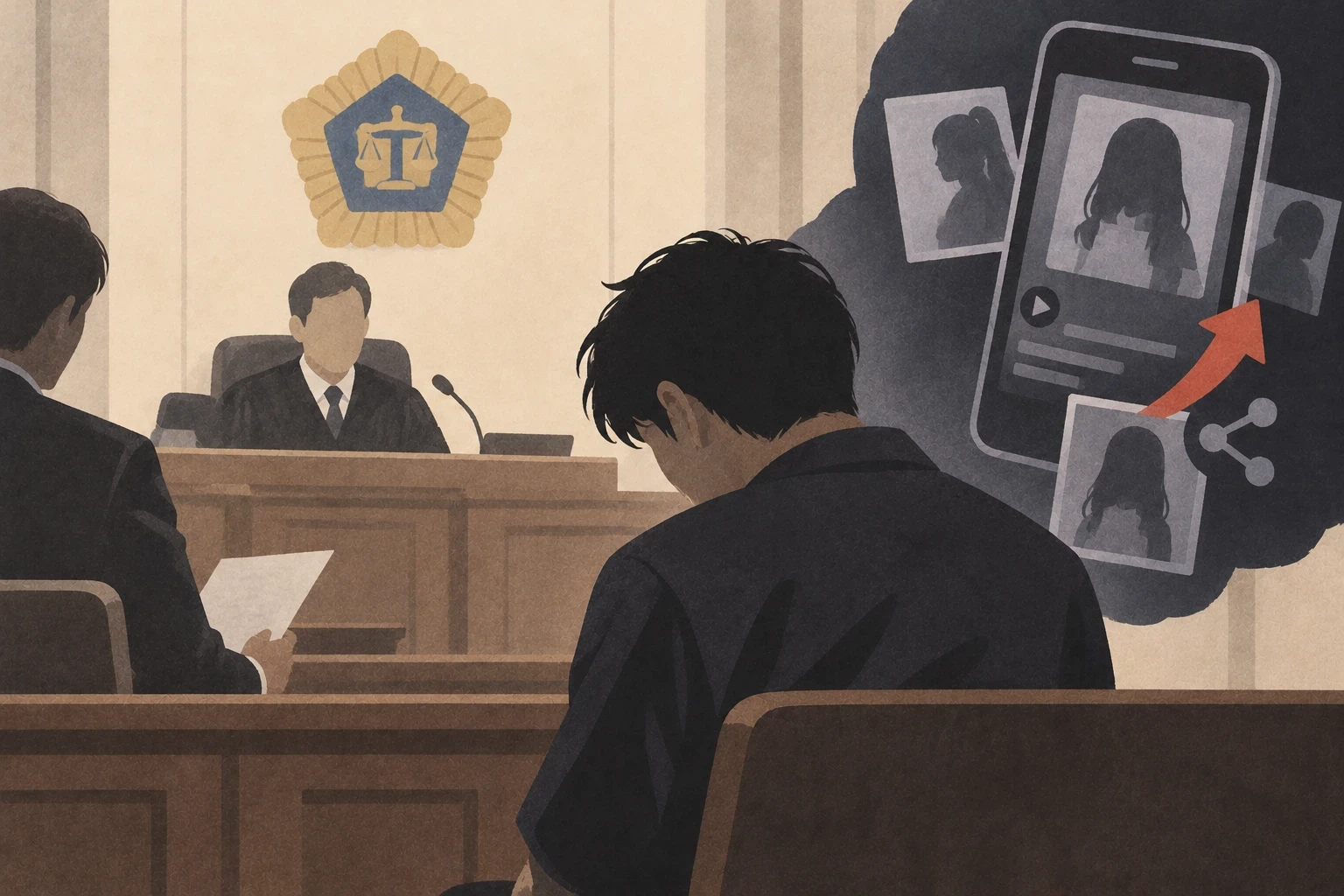 미성년자 성 착취물 소지·불법 촬영물 유포 혐의 20대에 징역 3년 구형