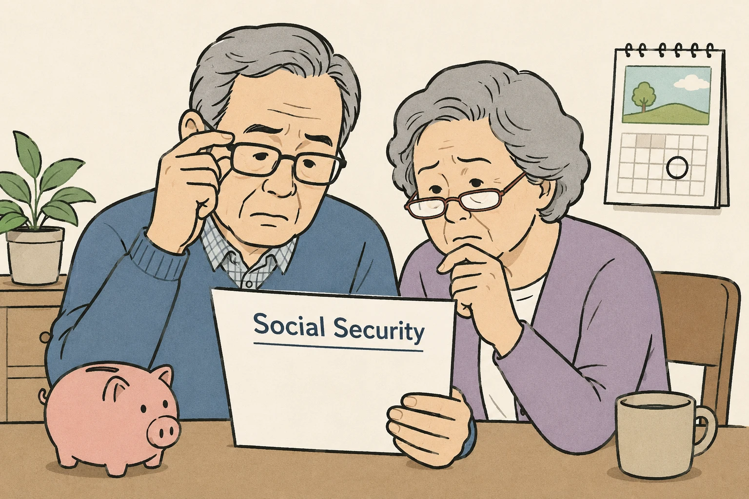 은퇴자의 사회 보장 연금